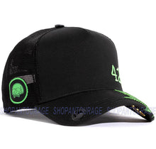 Load image into Gallery viewer, Red Monkey The Grow RM1417 New Limited Edition Unisex Trucker Hat Cap - Black