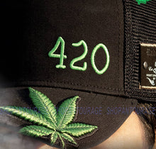 Load image into Gallery viewer, Red Monkey The Grow RM1417 New Limited Edition Unisex Trucker Hat Cap - Black