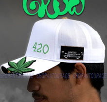 Load image into Gallery viewer, Red Monkey The Grow RM1417 New Limited Edition Unisex Trucker Hat Cap - White