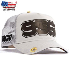 Load image into Gallery viewer, Red Monkey 956 Emboss Grey RM1418 New Limited Unisex Trucker Snapback Hat Cap