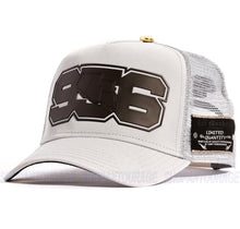 Load image into Gallery viewer, Red Monkey 956 Emboss Grey RM1418 New Limited Unisex Trucker Snapback Hat Cap