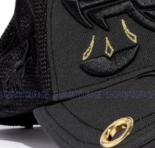 Load image into Gallery viewer, Red Monkey Libra Black RM1424 New Zodiac Series Limited Edition Trucker Hat Cap