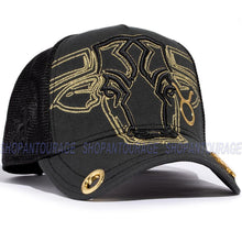 Load image into Gallery viewer, Red Monkey Taurus Black RM1426 New Zodiac Series Limited Edition Trucker Hat Cap
