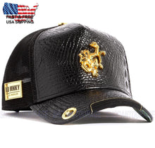 Load image into Gallery viewer, Red Monkey Rich - Croc RM1434 New Limited Edition Trucker Snapback Hat Cap
