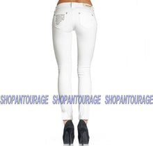 Load image into Gallery viewer, Affliction Raquel Tara White 111SK047 Skinny Fit Fashion Denim Jeans For Women