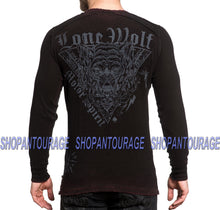 Load image into Gallery viewer, Affliction Rock Speed A19414 New Graphic Skull MMA Long Sleeve Reversible Thermal For Men