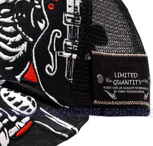 Load image into Gallery viewer, Red Monkey Rocker RM1292 New Limited Edition Unisex Fashion Trucker Cap Hat - Black