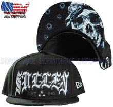 Load image into Gallery viewer, Sullen Art Collective Ivano Skull SCA4460 New Limited Snapback Men`s Flat Hat
