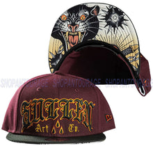Load image into Gallery viewer, Sullen Art Collective Mace Cat SCA4462 Limited Edition Snapback Flat Hat for Men