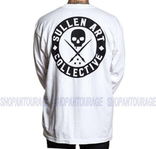 Load image into Gallery viewer, Sullen Badge Of Honor SCM2329 Long Sleeve Graphic Tattoo T-shirt For Men - White