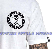 Load image into Gallery viewer, Sullen Art Collective Classic White SCM3008 Short Sleeve Graphic Tattoo Skull T-shirt For Men