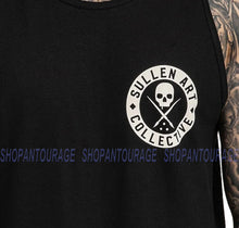 Load image into Gallery viewer, Sullen Summer SCM3216 Standard Fit Graphic Tattoo Skull Tank Top For Men - Black