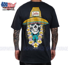 Load image into Gallery viewer, Sullen Rest Easy Navy SCM3514 New Short Sleeve Graphic Tattoo T-shirt For Men