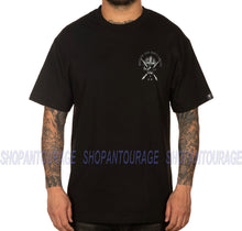 Load image into Gallery viewer, Sullen Art Collective Tribulation SCM3569 Standard Short Sleeve Graphic Tattoo T-shirt For Men - Black