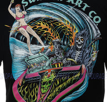 Load image into Gallery viewer, Sullen Grim Ripper Black SCM4154 New Short Sleeve Premium Fit Graphic Tattoo T-shirt For Men