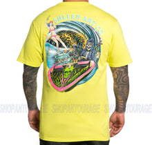 Load image into Gallery viewer, Sullen Grim Ripper Yellow SCM4154 New Short Sleeve Premium Fit Graphic Tattoo T-shirt For Men