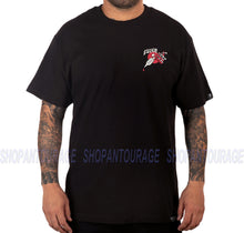 Load image into Gallery viewer, Sullen Meanie Greenie SCM4272 Short Sleeve Graphic Tattoo Skull T-shirt For Men.