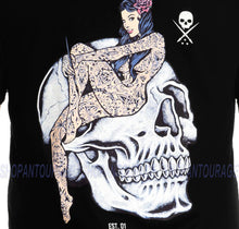 Load image into Gallery viewer, Sullen Academy Black SCM4304 Short Sleeve Graphic Tattoo T-shirt For Men