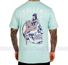 Load image into Gallery viewer, Sullen Academy Jade Green SCM4304 Short Sleeve Graphic Tattoo T-shirt For Men