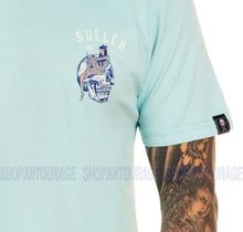 Load image into Gallery viewer, Sullen Academy Jade Green SCM4304 Short Sleeve Graphic Tattoo T-shirt For Men