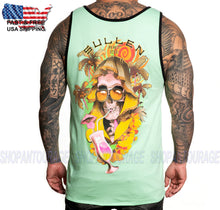 Load image into Gallery viewer, Sullen Art Collective Sun Bum SCM4388 Premium Fit Graphic Tattoo Men`s Tank Top