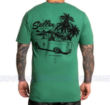 Load image into Gallery viewer, Sullen Art Collective Truckin Green SCM4395 Premium Fit Graphic Tattoo Tank Top For Men