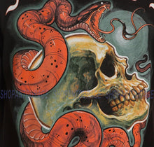 Load image into Gallery viewer, Sullen Art Collective Holmes Serpent SCM4572 Standard Short Sleeve Men`s T-shirt - Black