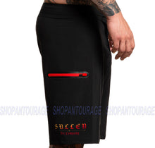 Load image into Gallery viewer, Sullen Art Collective Sarok Skull SCM4622 Tattoo Graphic Board Shorts for Men