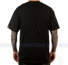 Load image into Gallery viewer, Sullen Play Games SCM5014 Short Sleeve Graphic Tattoo Skull T-shirt Top For Men - Black