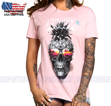 Load image into Gallery viewer, Sullen Art Collective Pineapple Paradise SCW4615 Short Sleeve Women`s T-shirt