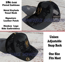 Load image into Gallery viewer, Red Monkey SOD RM1284 New Limited Edition Unisex Fashion Black Trucker Cap Hat