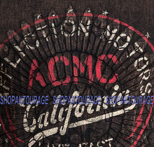 Load image into Gallery viewer, Affliction Screamin Eagle A19417 New Long Sleeve ACMC Brown Fashion Graphic Thermal Top for Men
