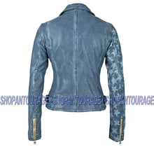 Load image into Gallery viewer, Mauritius Sofistar New Fashion 100% Genuine Lambskin Leather Jacket For Women