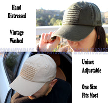 Load image into Gallery viewer, ANTOURAGE 2 PACK: American Flag Hat for Men And Women | Vintage Baseball Tactical Hat Cap With USA Flag + 4 Patches - Olive + Khaki