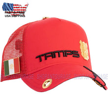 Load image into Gallery viewer, Red Monkey Tamps `22 Red RM1402 Limited Edition Unisex Trucker Hat Cap