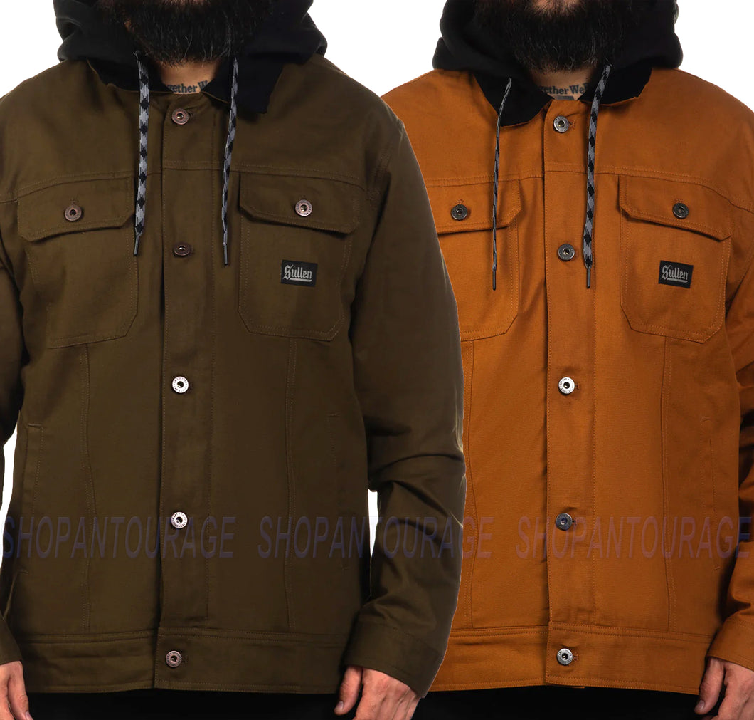 Sullen Art Collective Survivalist Duck Canvas New L/S Jacket For Men SCM5693