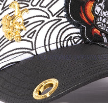 Load image into Gallery viewer, Red Monkey Fire Skull Black RM1476 New Limited Edition Unisex Trucker Hat Cap
