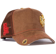 Load image into Gallery viewer, Red Monkey Rich Micro-Suede RM1521 New Limited Unisex Trucker Hat Cap | 4 Colors
