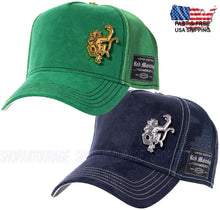 Load image into Gallery viewer, Red Monkey Rich Micro-Suede RM1521 New Limited Unisex Trucker Hat Cap | 2 Colors
