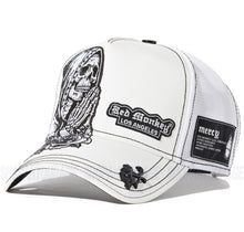 Load image into Gallery viewer, Red Monkey Mercy 2025 White RM1523 New Limited Edition Unisex Trucker Hat Cap
