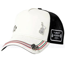 Load image into Gallery viewer, Red Monkey Tamps Primero White RM1538 New Limited Edition Unisex Trucker Hat Cap
