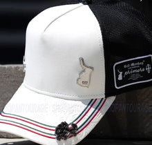 Load image into Gallery viewer, Red Monkey Tamps Primero White RM1538 New Limited Edition Unisex Trucker Hat Cap

