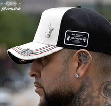 Load image into Gallery viewer, Red Monkey Tamps Primero White RM1538 New Limited Edition Unisex Trucker Hat Cap
