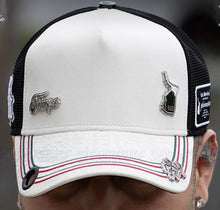 Load image into Gallery viewer, Red Monkey Tamps Primero White RM1538 New Limited Edition Unisex Trucker Hat Cap
