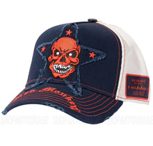 Load image into Gallery viewer, Red Monkey Money Red Baron Camo RM1542 Limited Edition Unisex Trucker Hat Cap
