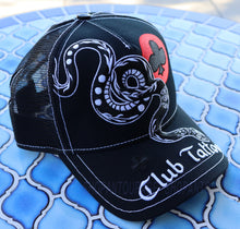 Load image into Gallery viewer, Red Monkey Club Tattoo Snake RM1546 Limited Unisex Trucker Snapback Hat Cap
