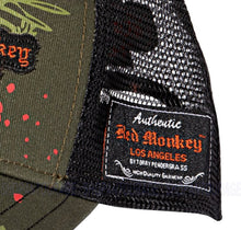 Load image into Gallery viewer, Red Monkey Money Abstruct RM1547 New Limited Edition Unisex Trucker Hat Cap

