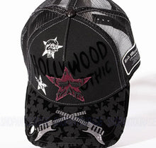 Load image into Gallery viewer, Red Monkey Hollywood Gothic Black RM1549 Limited Edition Unisex Trucker Hat Cap
