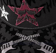 Load image into Gallery viewer, Red Monkey Hollywood Gothic Black RM1549 Limited Edition Unisex Trucker Hat Cap
