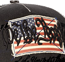 Load image into Gallery viewer, Red Monkey We The People Black Hat RM1554 Limited Edition Unisex Trucker Cap
